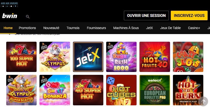Jouer sur Bwin Casino